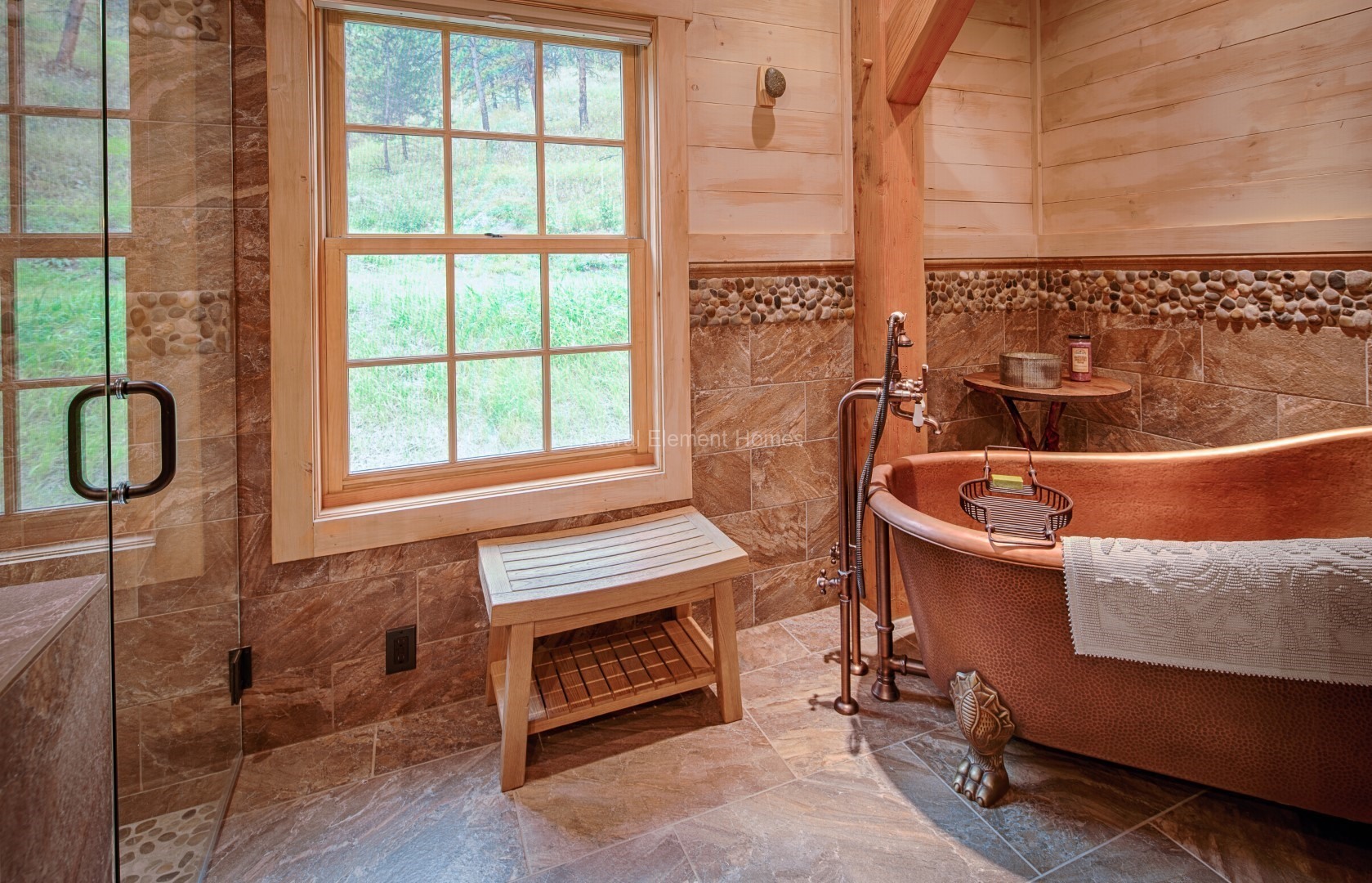 Timber Frame Home Bathroom Gallery