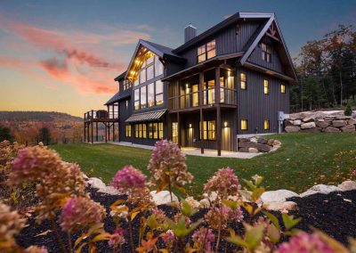 Pear Mountain Lodge by Natural Element Homes