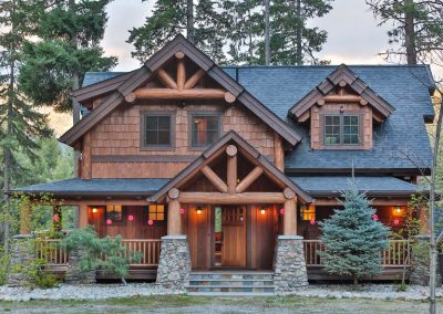 Big Chief Mountain Lodge by Natural Element Homes