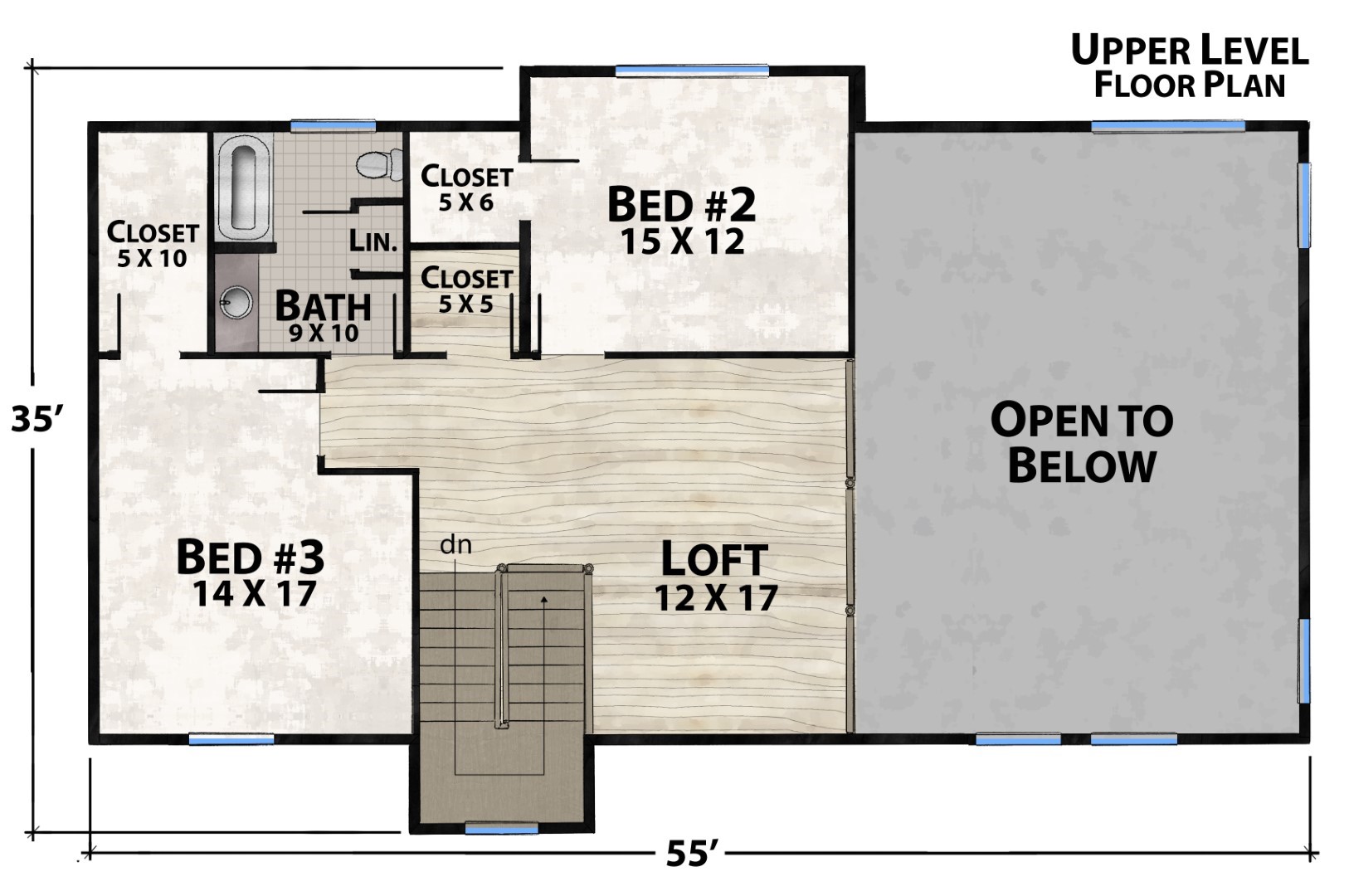 Ravens Nest North Quick Ship Log and Timber Home Plan