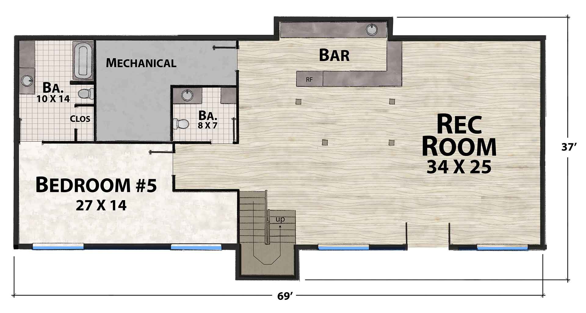 Ravens Nest North Quick Ship Log and Timber Home Plan