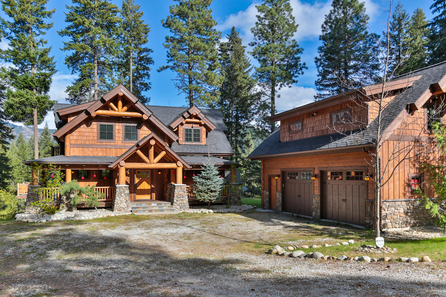 Big Chief Mountain Lodge by Natural Element Homes