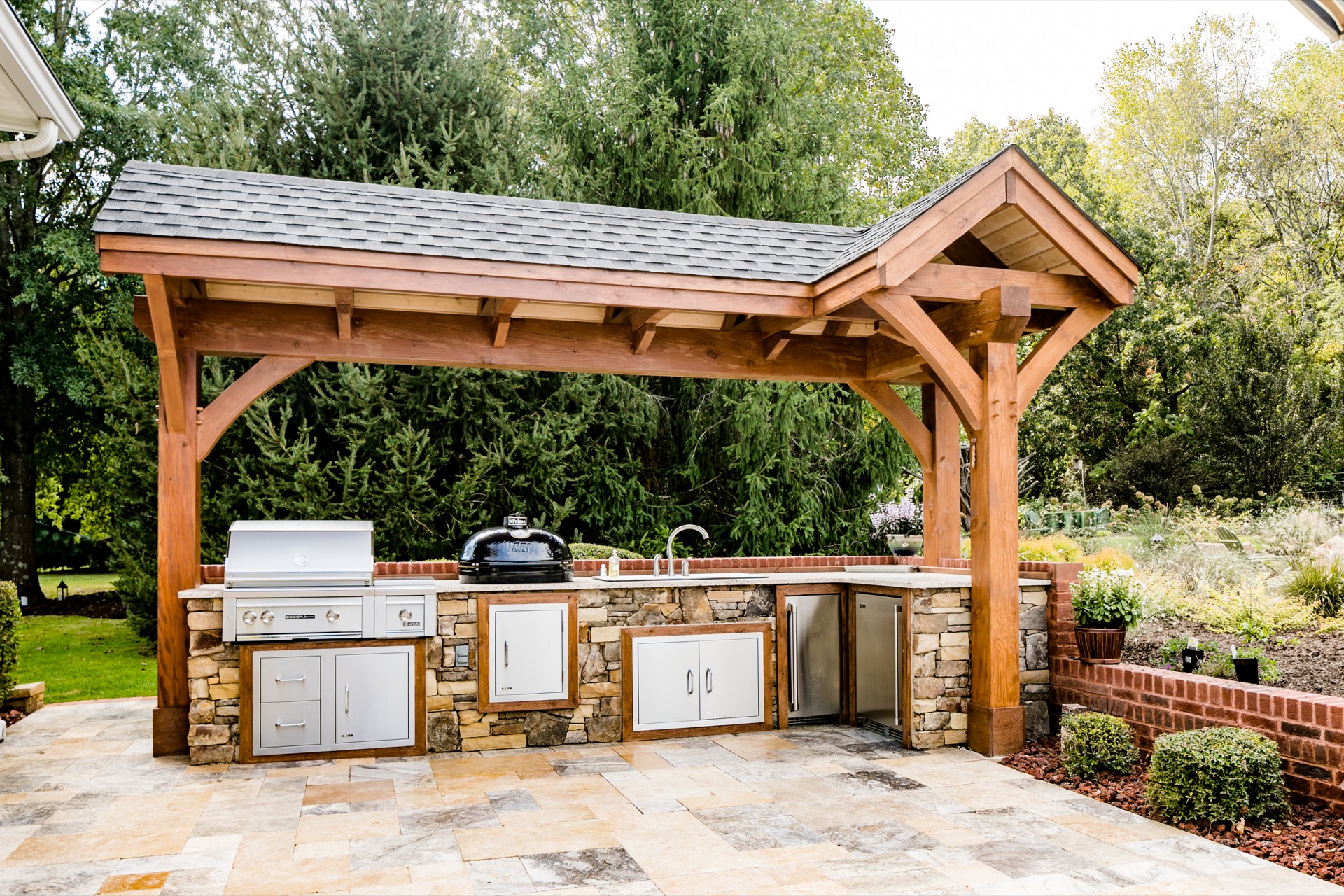 Our Nest Outdoor Living Plan by Natural Element Homes