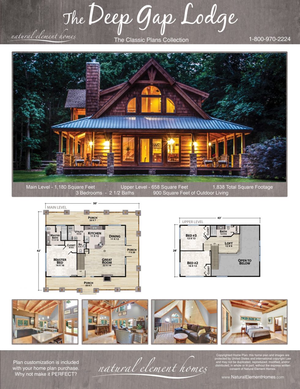 Custom Log Homes Timber Frame Homes – Missouri Home Builder | Natural ...
