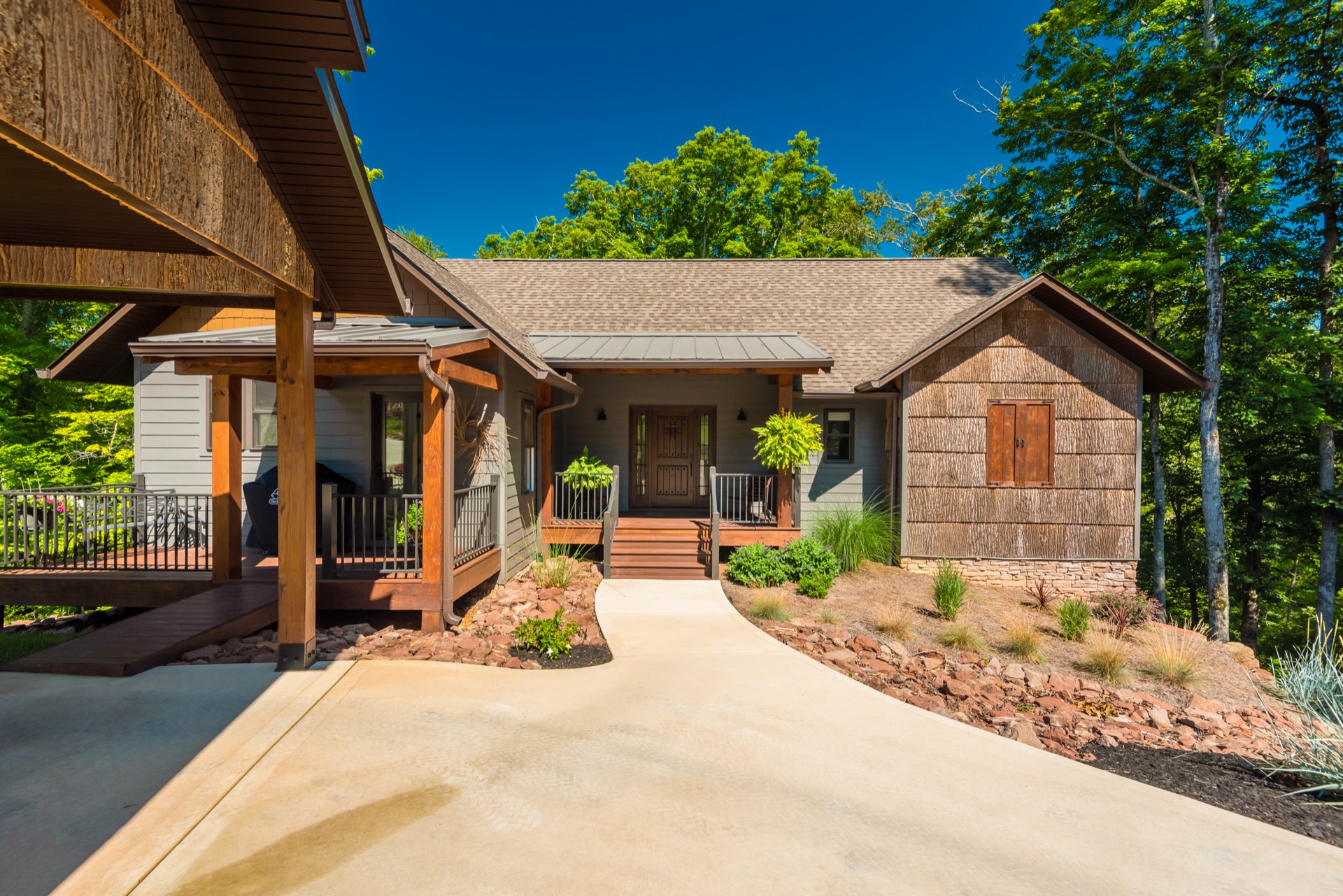 Creekside Hideaway by Natural Element Homes