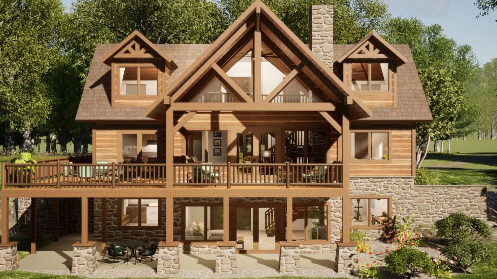 Timber Frame EZ Luxury Timber Frame Homes the Easy Way