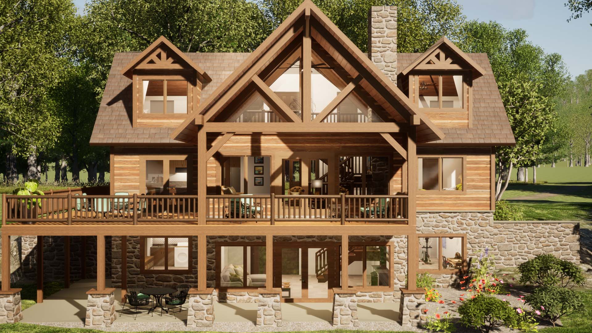 Luxury Timber Frame Homes The Easy Way