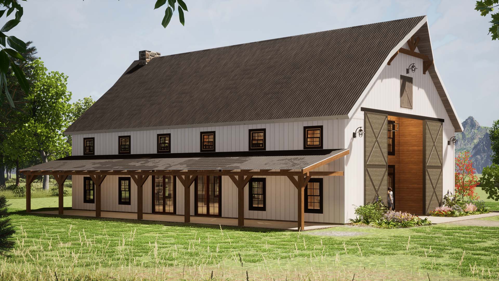 South Fork Barn by Natural Element Homes