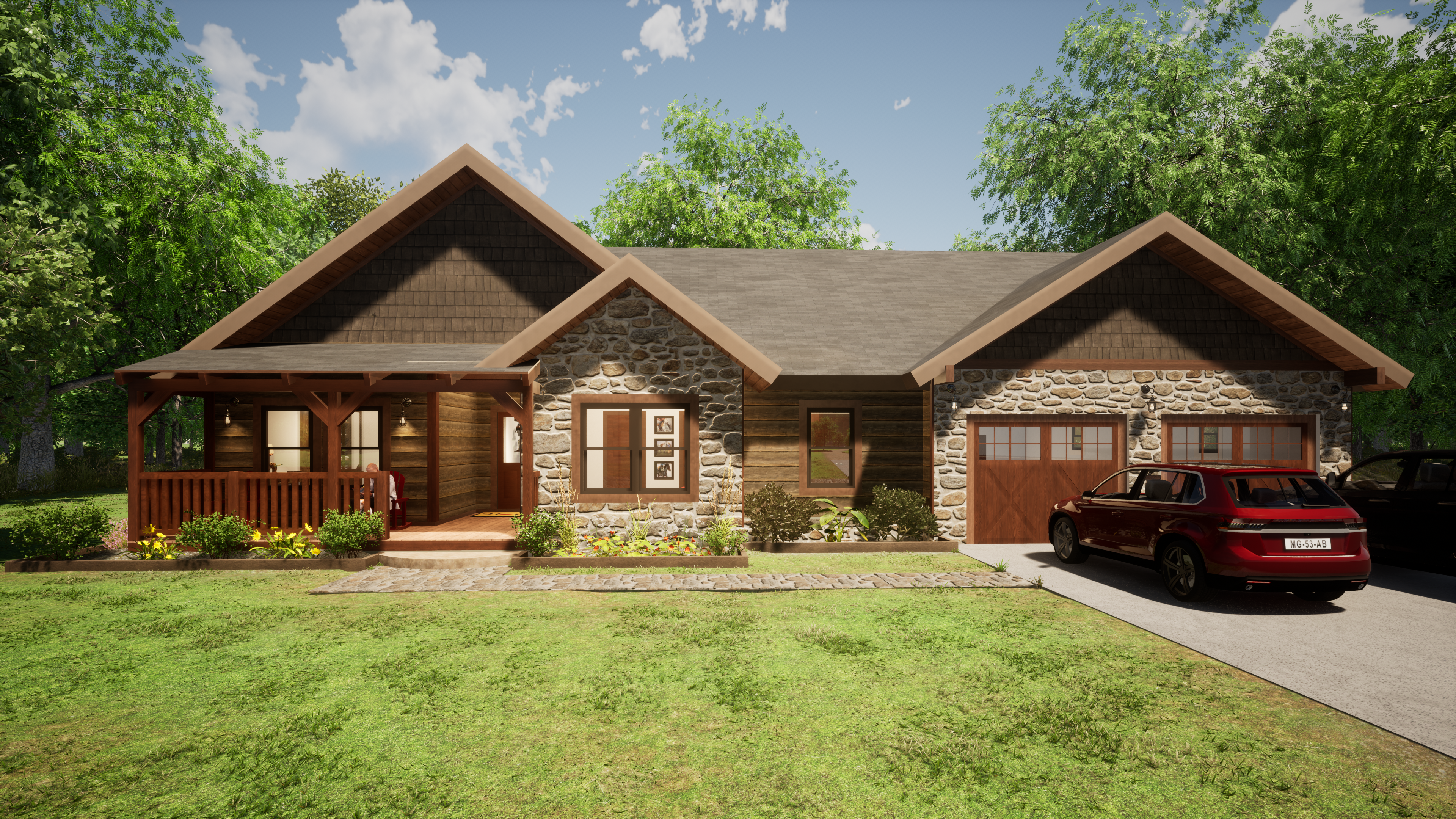 Meadow View Retreat by Natural Element Homes