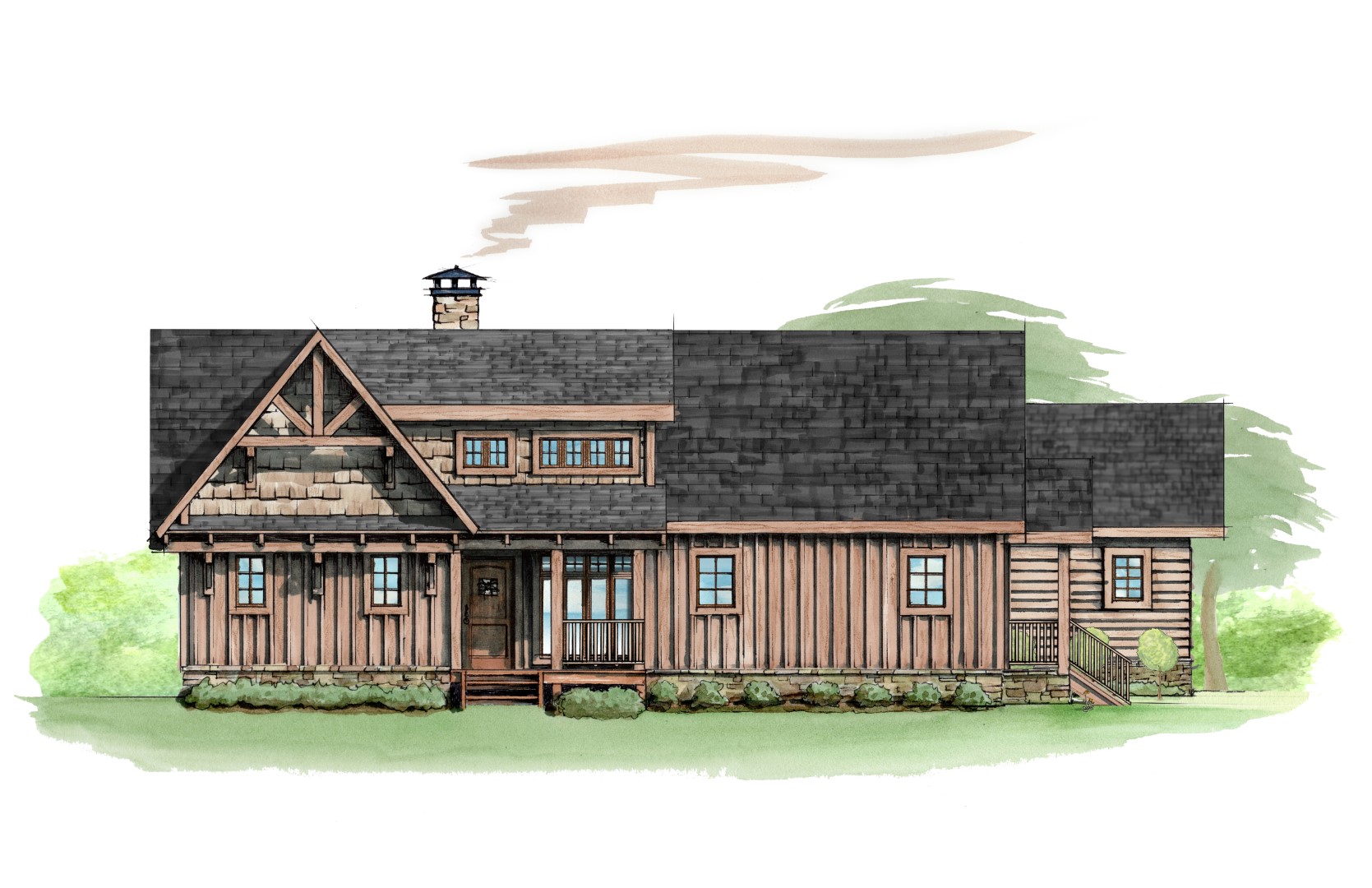 Bird Dog Lodge by Natural Element Homes
