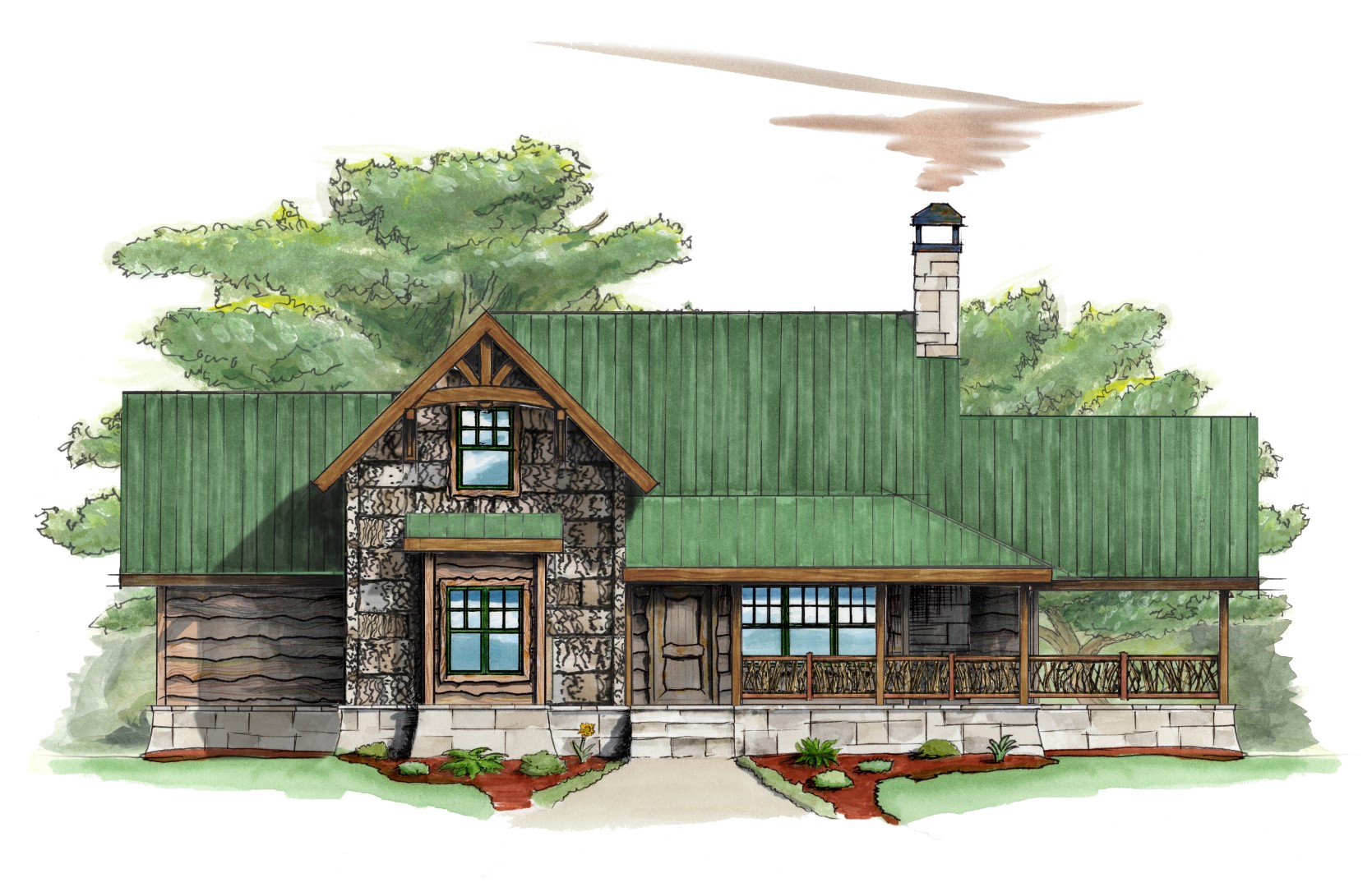 Sparrow Cottage Camp by Natural Element Homes
