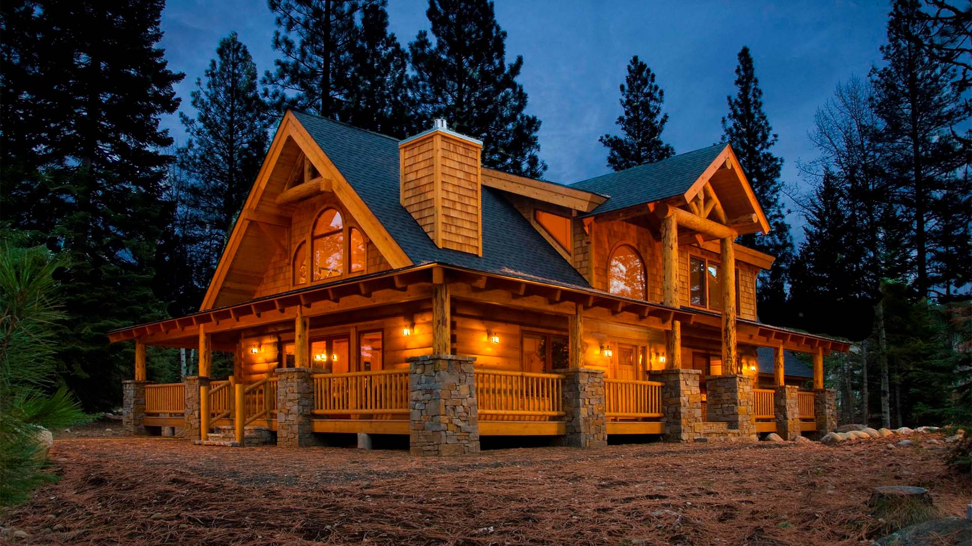 Mountain View Lodge 1 by Natural Element Homes