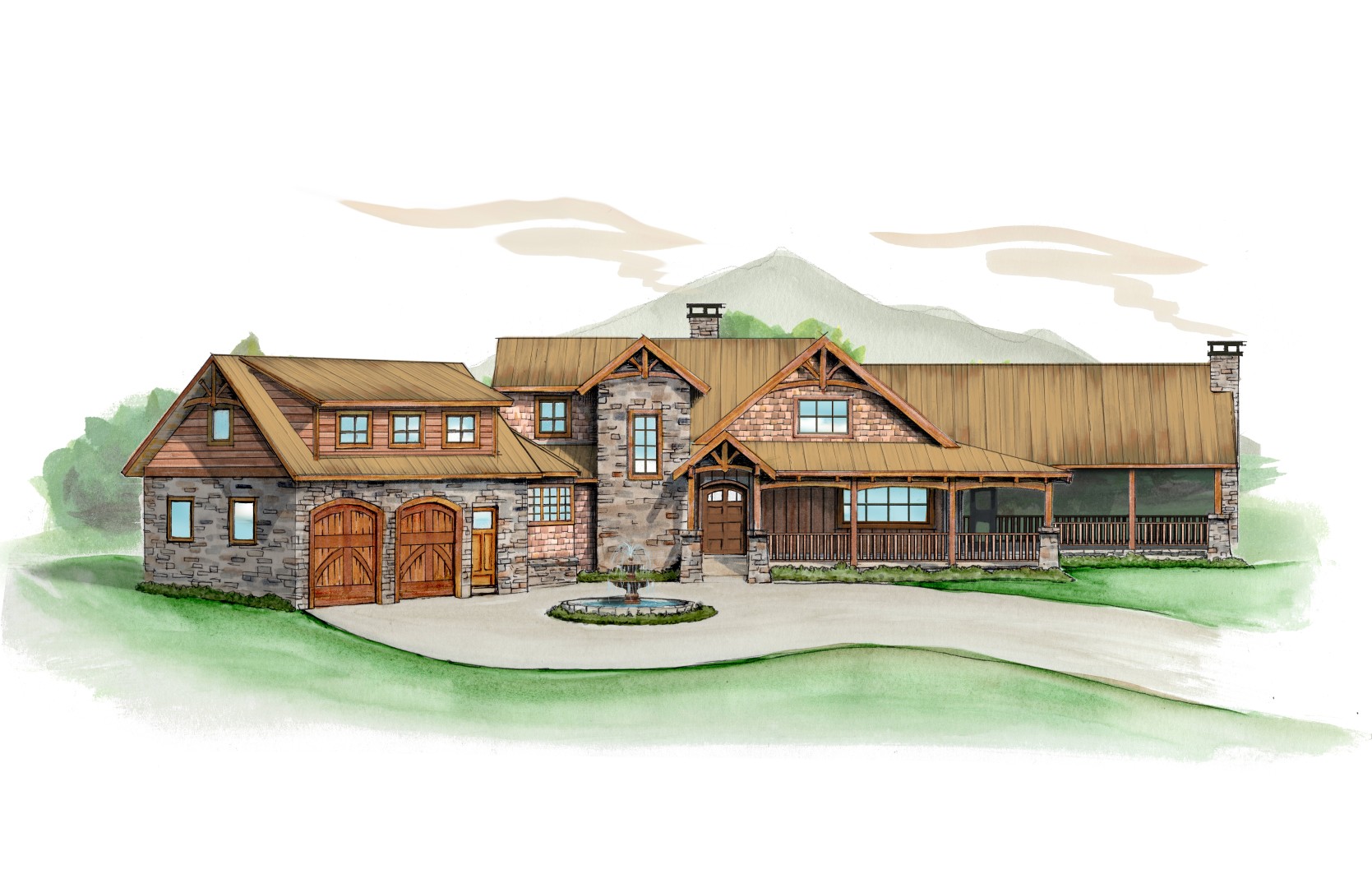 Southern Charm Lodge  by Natural Element Homes