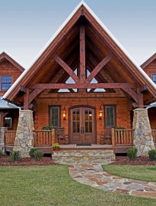 Natural Element Log Home