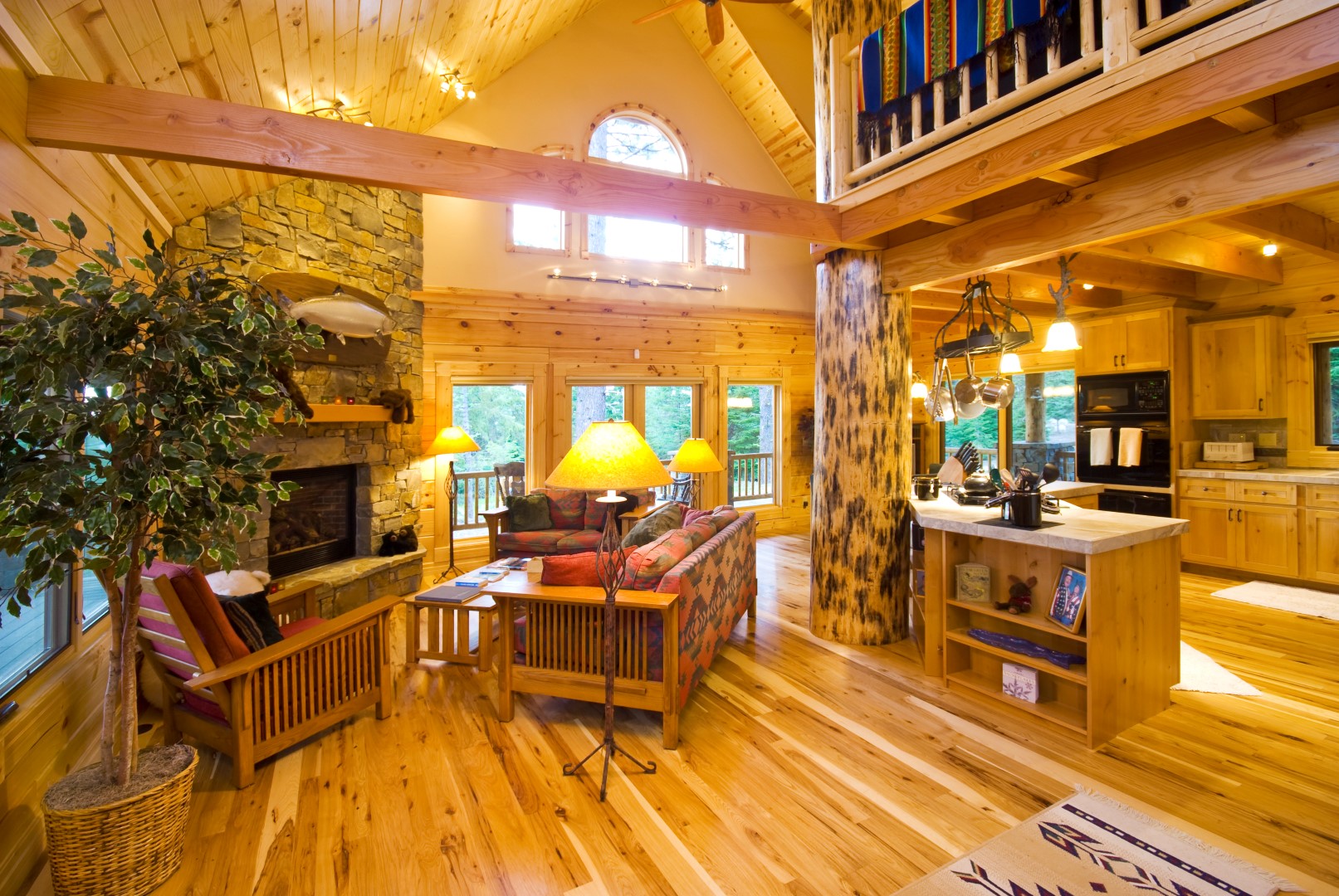 Natural Element Log Home Natural Element Homes