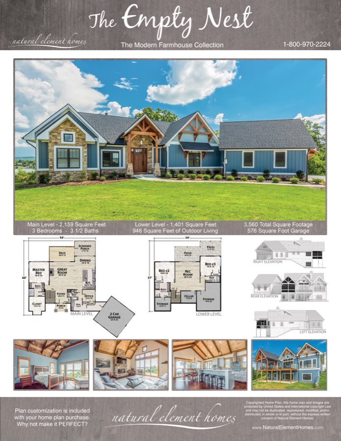 50 Photos New Plan The Empty Nest Natural Element Homes Empty Nest Natural Element Homes, Award Winning Empty Nester House Plans